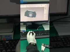 Partes metálicas de usinagem por CNC