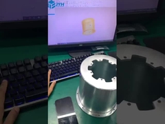 Peças de cobertura de alumínio personalizadas da JYH