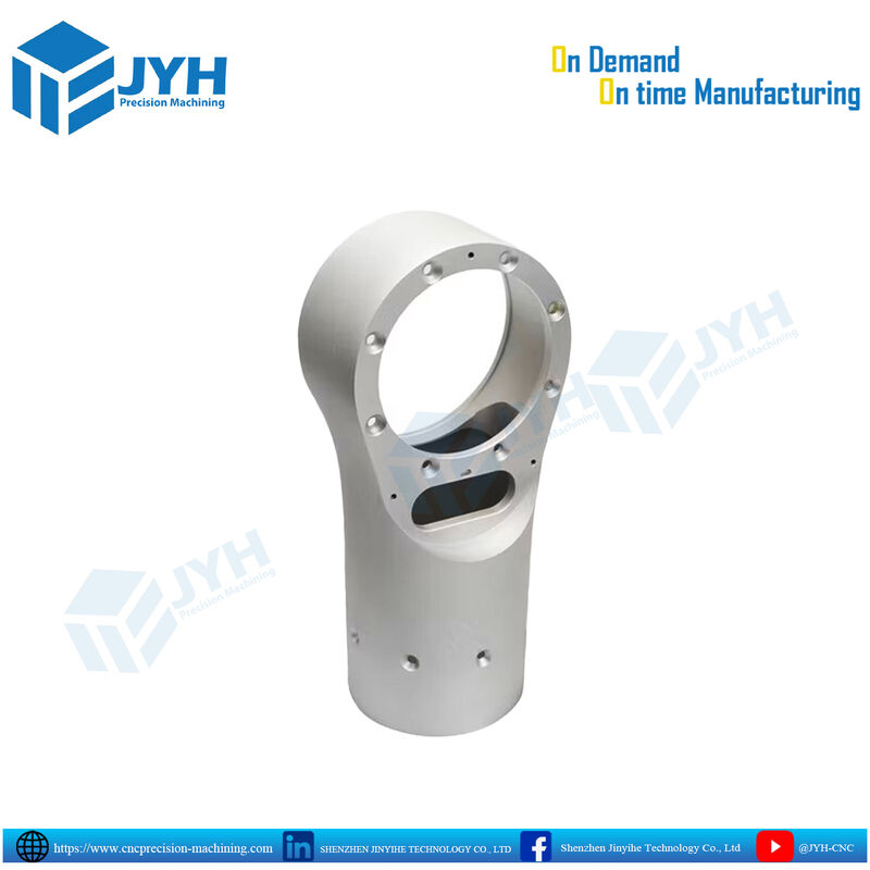 Peças de Braço Robótico de Magnésio Leve de Alta Precisão com Revestimento PEO + Cerakote | Componentes Robóticos Usinados em CNC