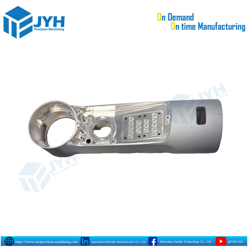 Peças de Braço Robótico de Magnésio Leve de Alta Precisão com Revestimento PEO + Cerakote | Componentes Robóticos Usinados em CNC