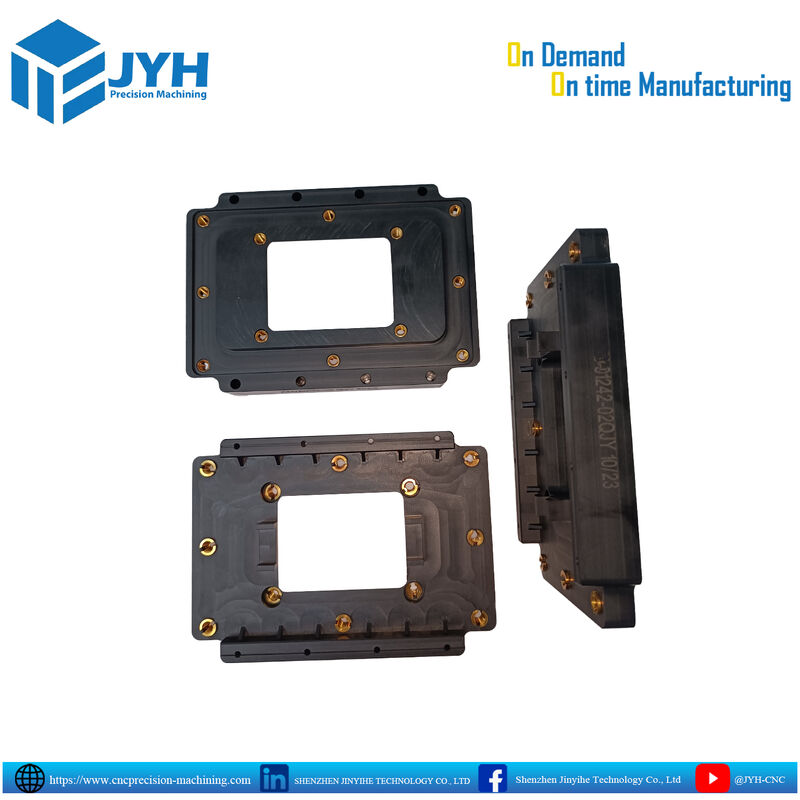 Componentes de plástico ABS personalizados com pinos roscados instalados com precisão para alta resistência ao impacto e opções de metal resistentes à corrosão