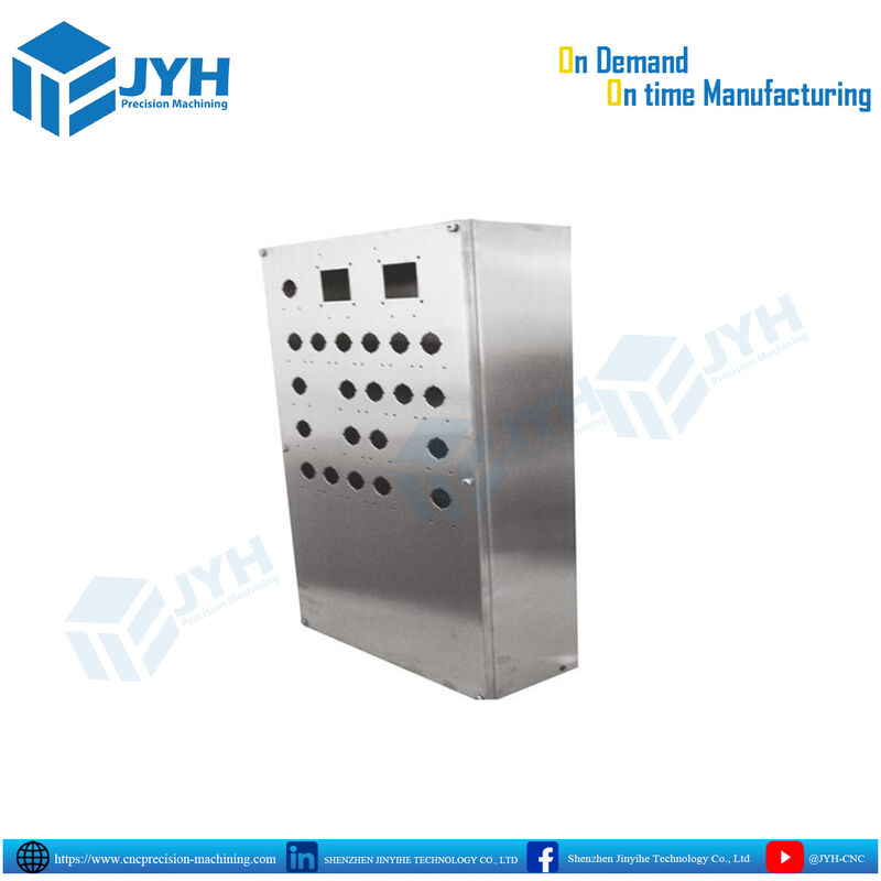 Construção em chapa de metal de precisão de design personalizado com fabricação de alta precisão e acabamento de superfície profissional