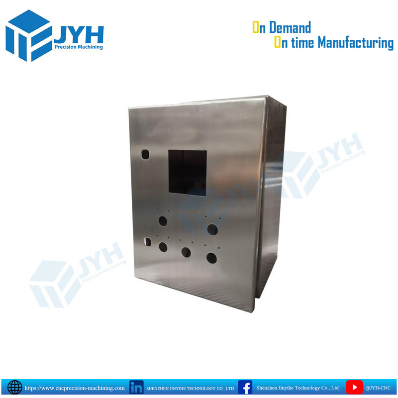 Construção em chapa de metal de precisão de design personalizado com fabricação de alta precisão e acabamento de superfície profissional