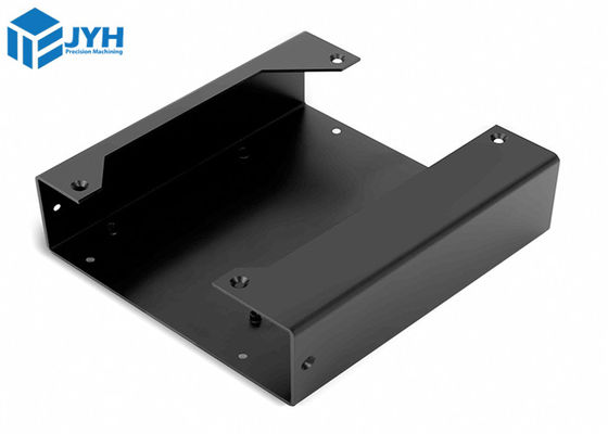 JYH Precision Serviços de dobra de chapas de metal personalizadas para tampa e partes de base de gabinetes de alumínio